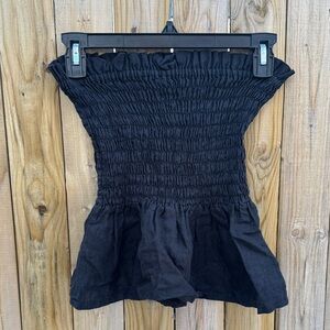 SIR Women's Black linen Top